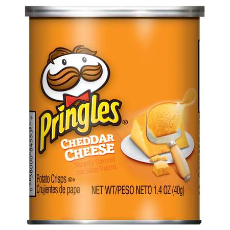 Pringles Pringles Assorted Potato Crisps Shipper, PK60 3800018586